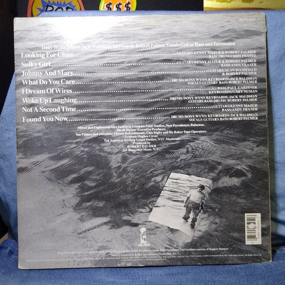 Robert Palmer Clues 1980 Vinyl Record - Picture 2 of 4